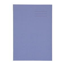 A4 Exercise Book 32 Page, 15mm Ruled, Blue - Pack of 100